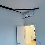 Мульти-сплит трасса за потолком ЖК Botanika green house