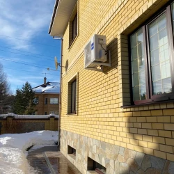 Стандартный монтаж кондиционера