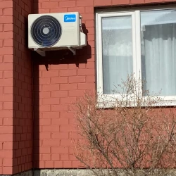 Стандартный монтаж кондиционера