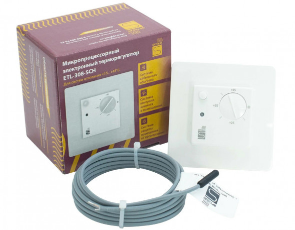 Терморегулятор для теплого пола SpyHeat ETL-308S