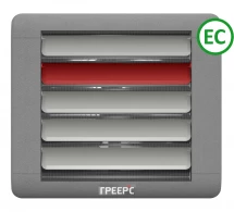 Водяной тепловентилятор ГРЕЕРС ВС-1220ЕСМ серый