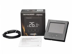 Терморегулятор программируемый Теплолюкс Pontus Space WiFi черный