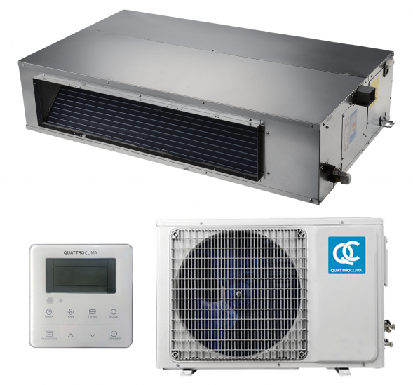 Канальный кондиционер Quattroclima QV-I24DG/QN-I24UG